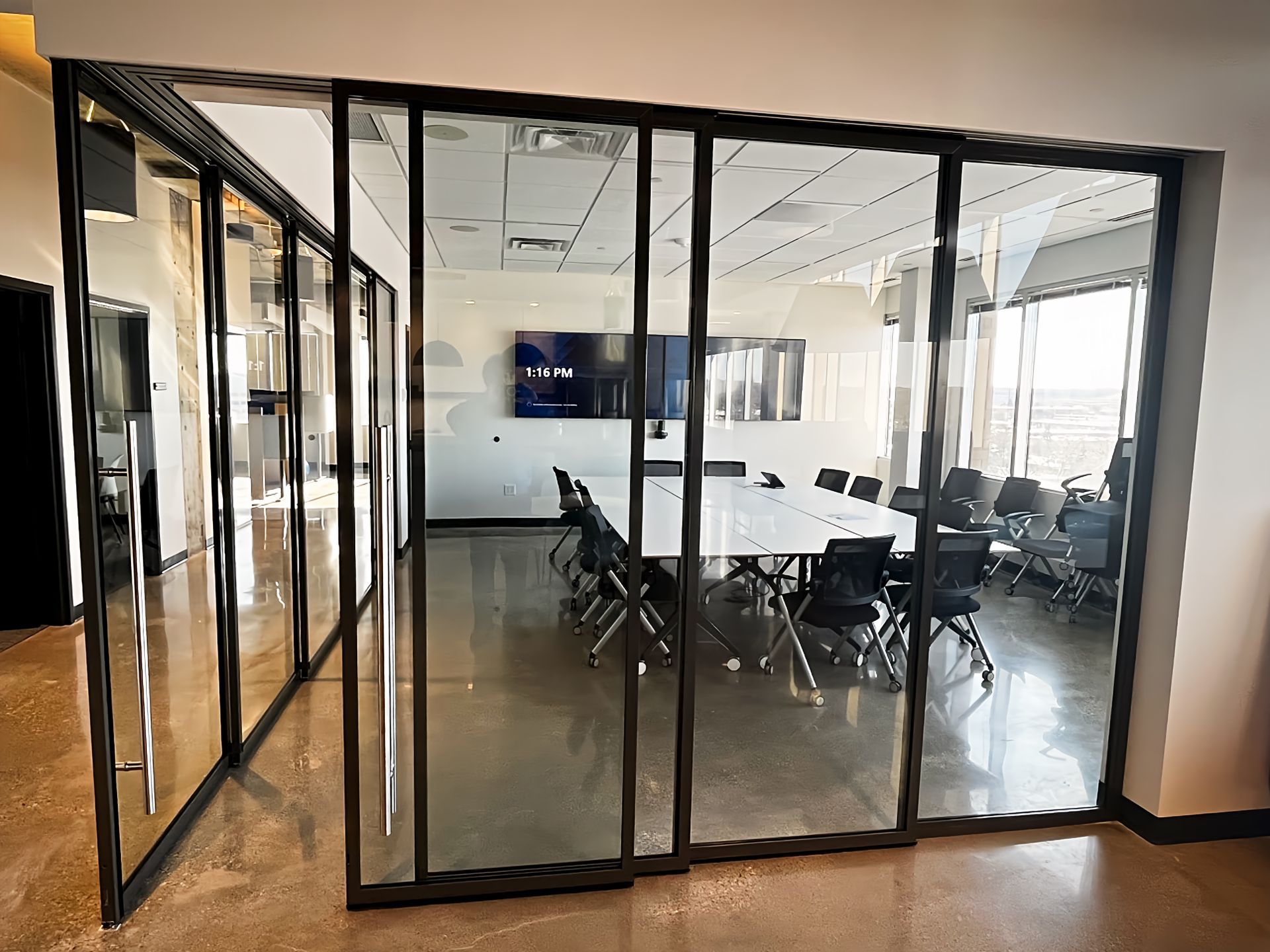 W. L Hall Company & Zona Glass Wall Systems Mitsubishi HC Capital